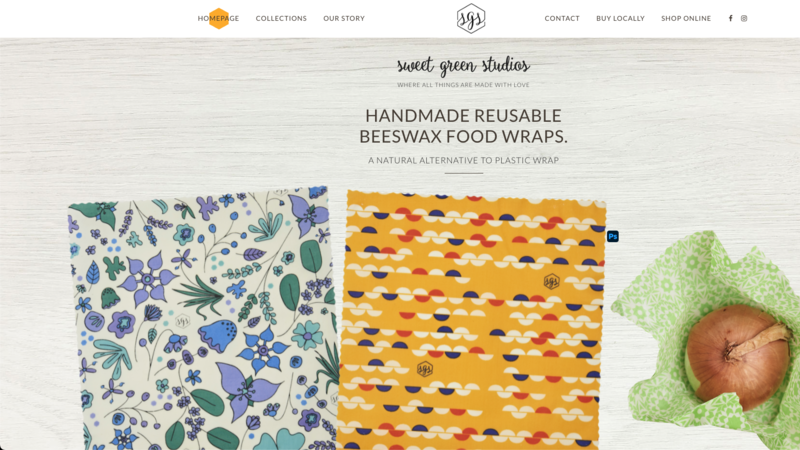 Sweet Green Studios website